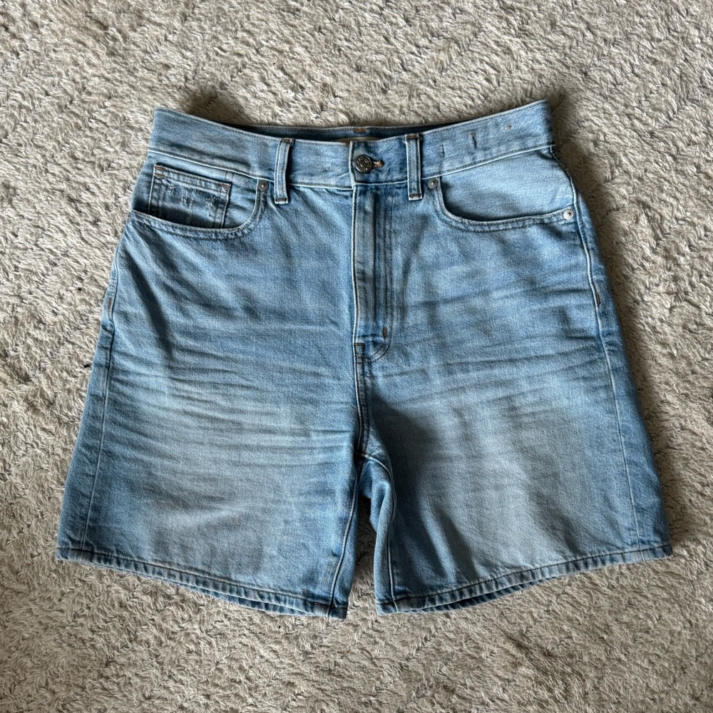 Madewell Baggy Jean Shorts